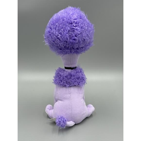 Kohls Cares Cleo Clifford & Friends Poodle Purple Dog Plush 12” Stuffed Animal - Picture 3 of 8